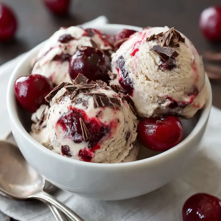 Decadent Cherry Garcia Ice Cream Recipe