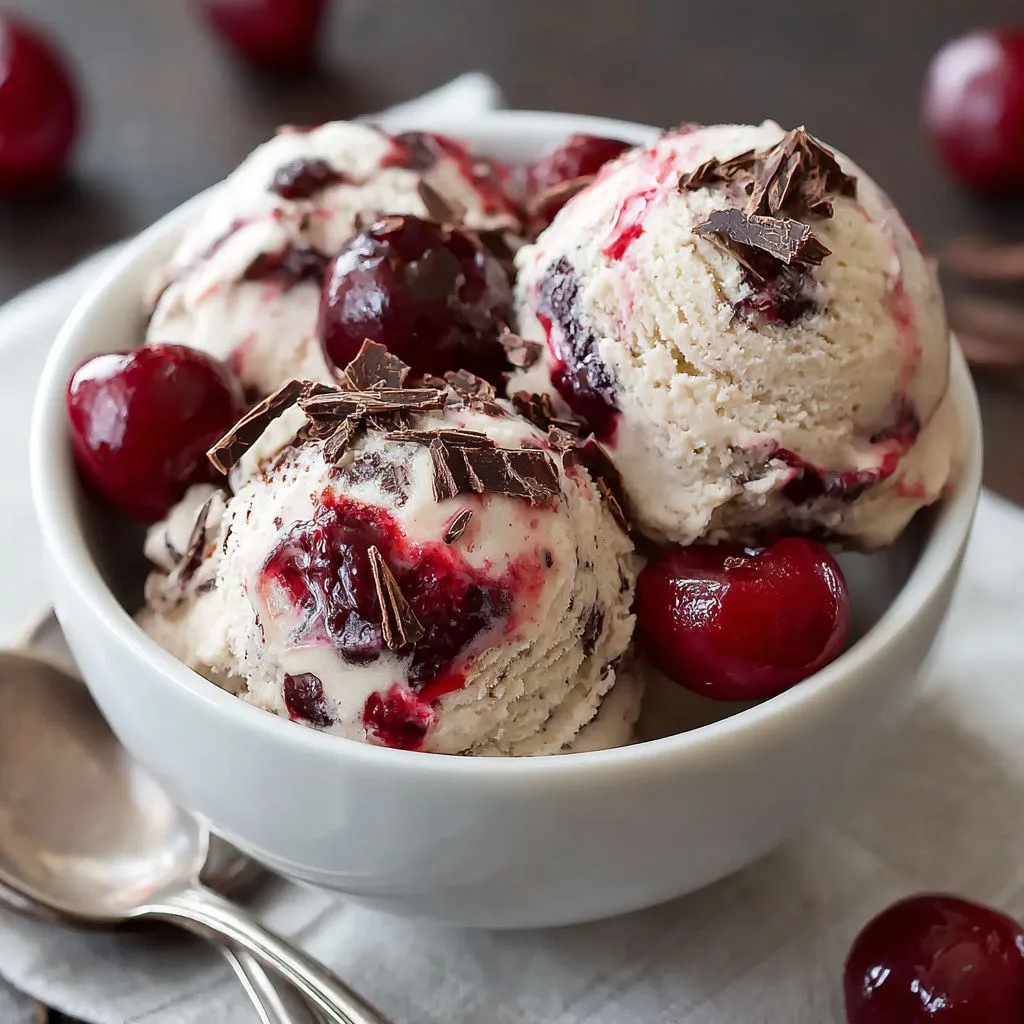 Decadent Cherry Garcia Ice Cream Recipe