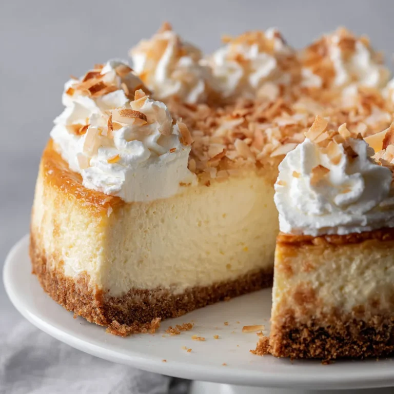 Decadent Coconut Cheesecake Recipe