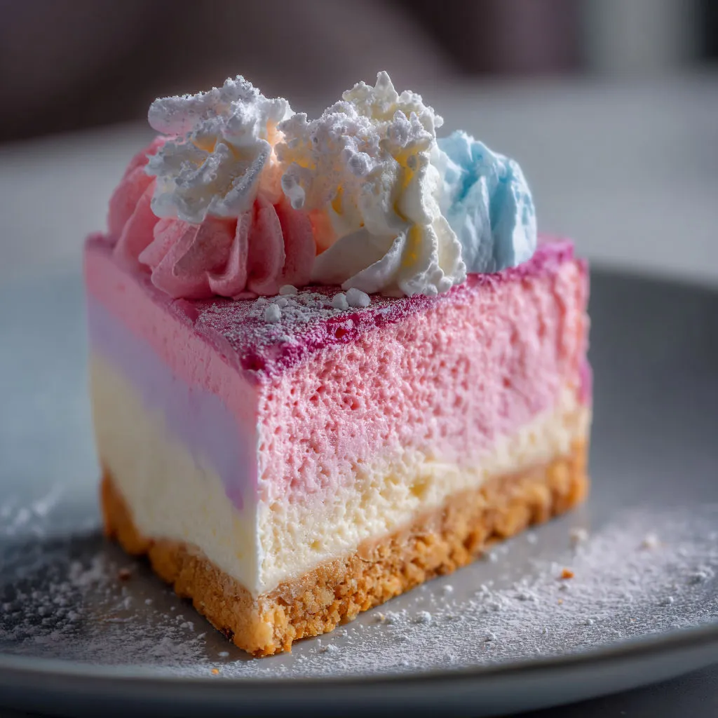 Decadent Cotton Candy Cheesecake: A Delicious Dessert Recipe
