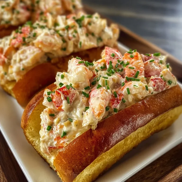 Decadent Garlic Butter Lobster Rolls