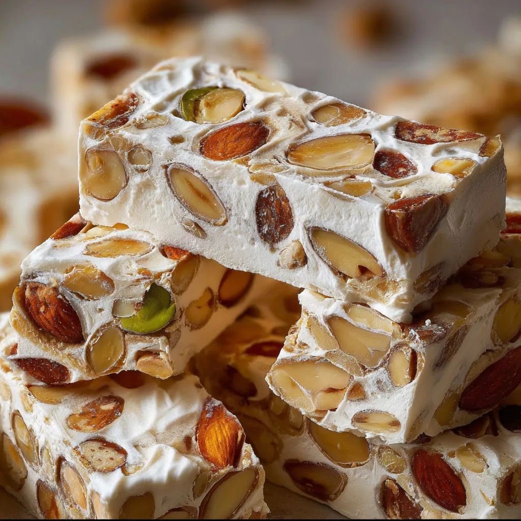 Decadent Italian Torrone Soft Nut Nougat Recipe