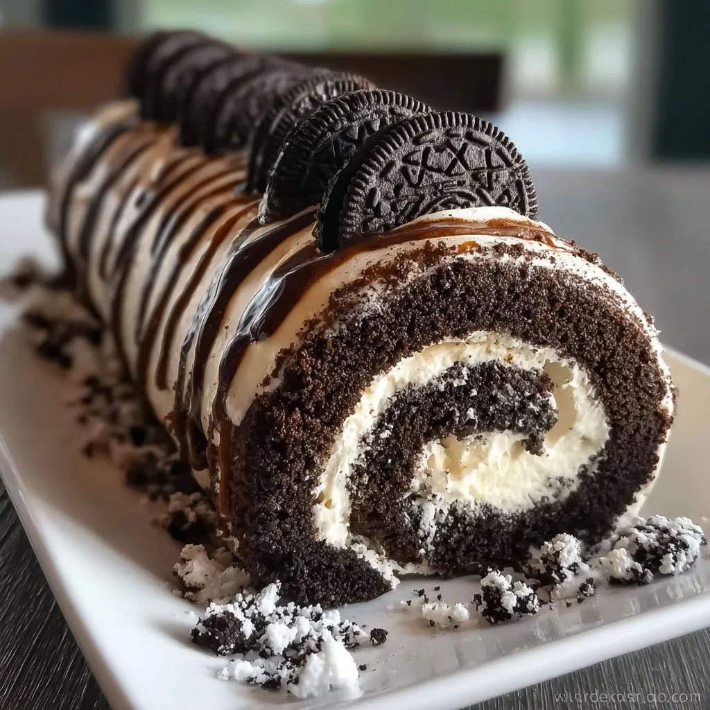 Decadent Oreo Chocolate Roll: Irresistible Dessert Recipe