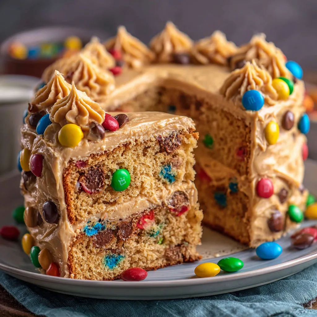 Decadent Peanut Butter M&M's Cake Recipe