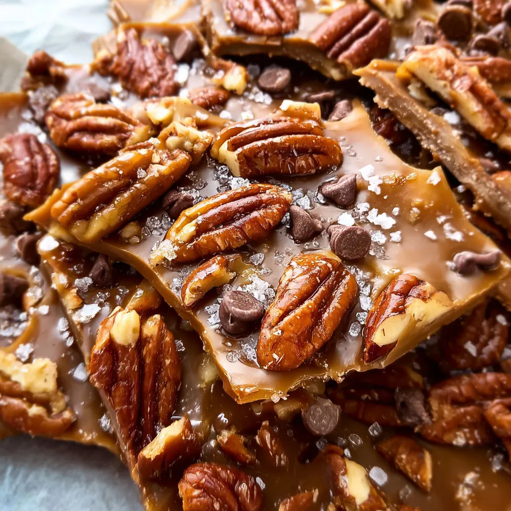 Decadent Pecan Chocolate Bark Recipe