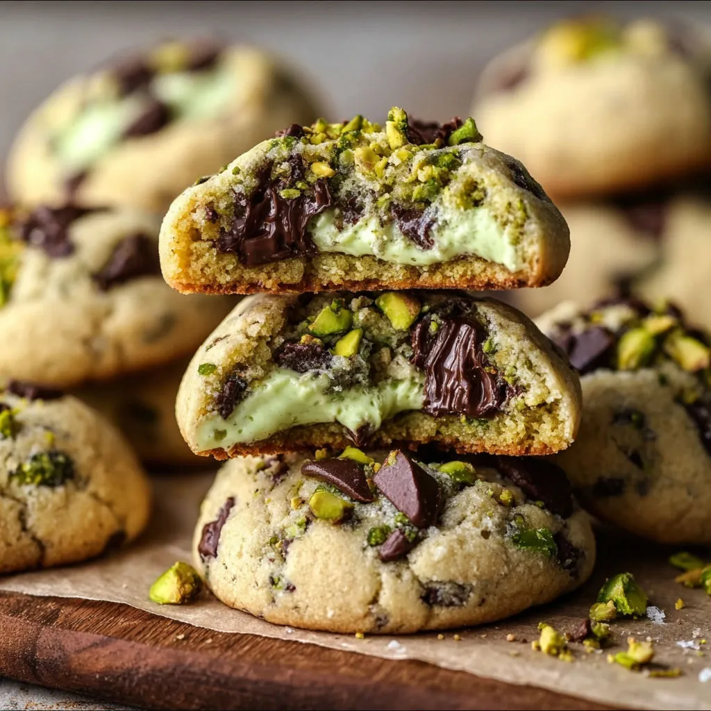 Decadent Pistachio Cream Cookie Recipe