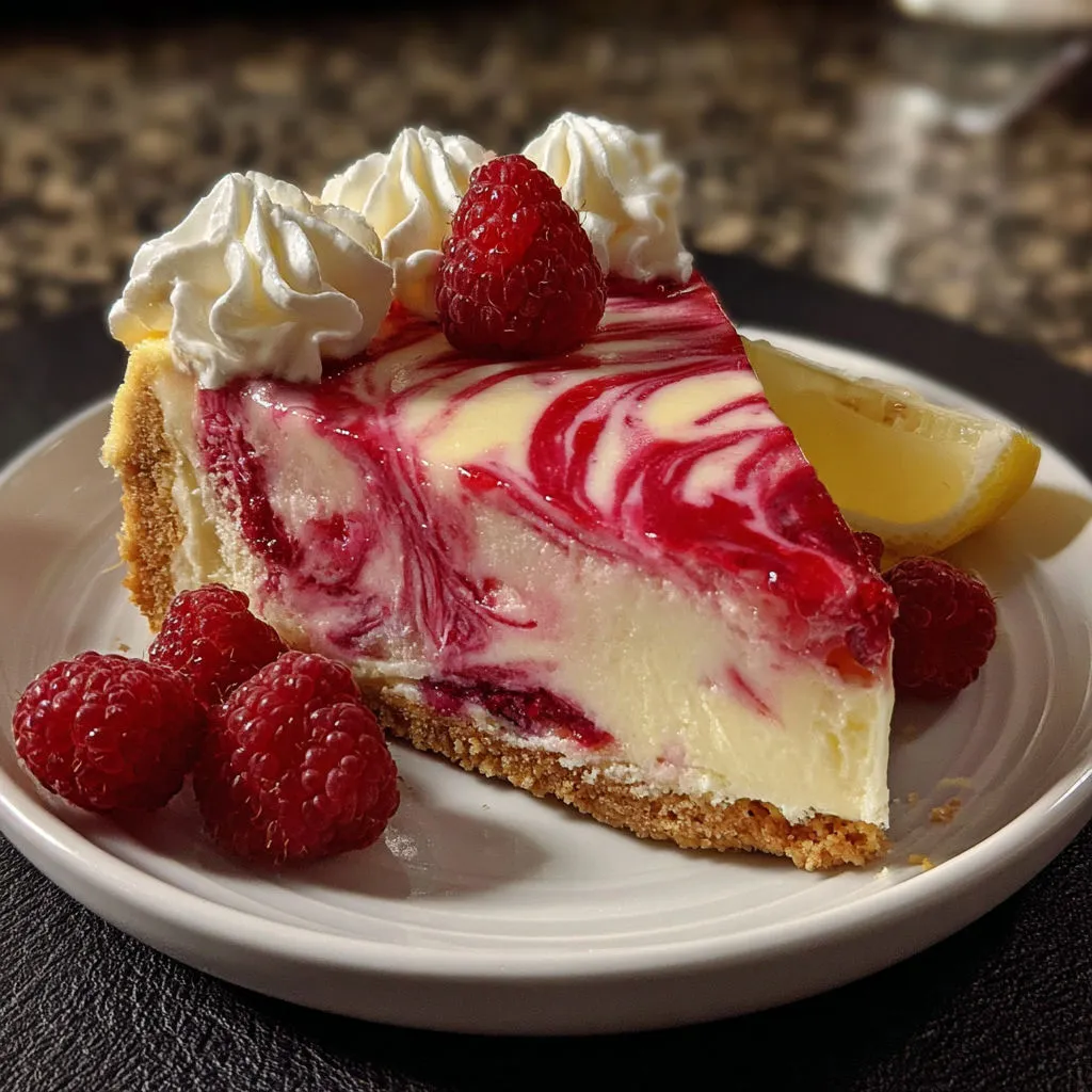 Decadent Raspberry Swirl Cheesecake Recipe