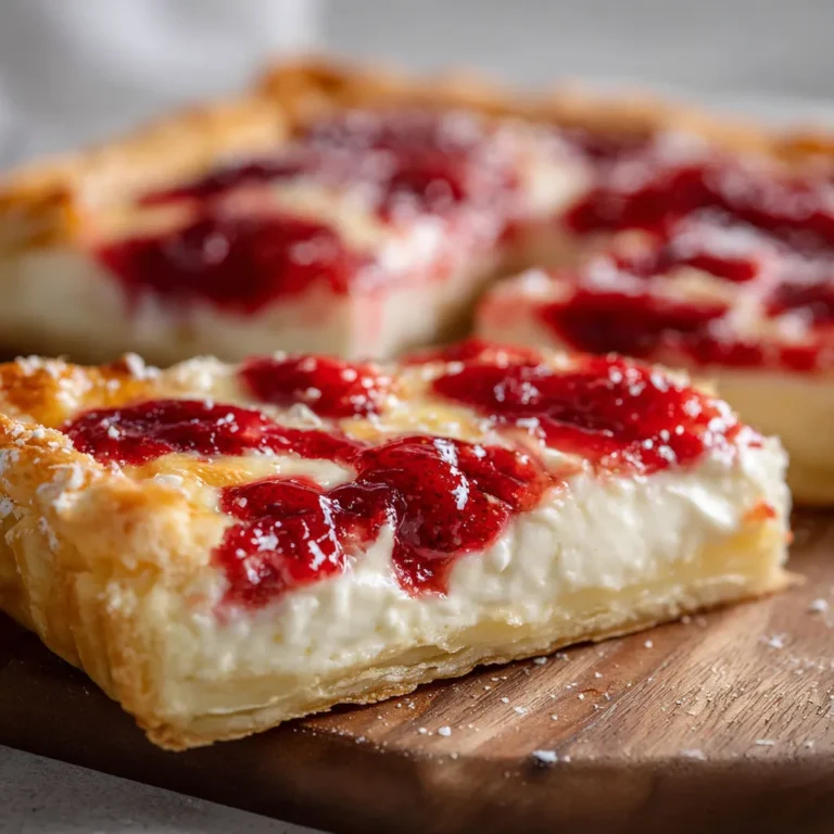 Decadent Strawberry Cheesecake Puff - Delicious Dessert Recipe
