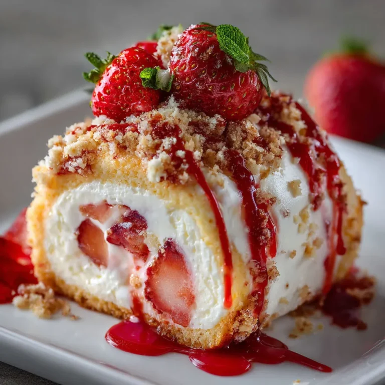 Delectable Strawberry Cheesecake Rolls - Easy Recipe