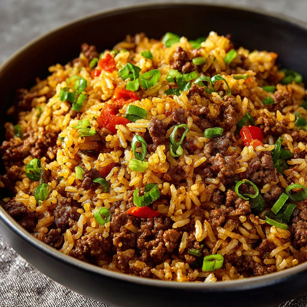 Delicious Beef Dirty Rice Recipe