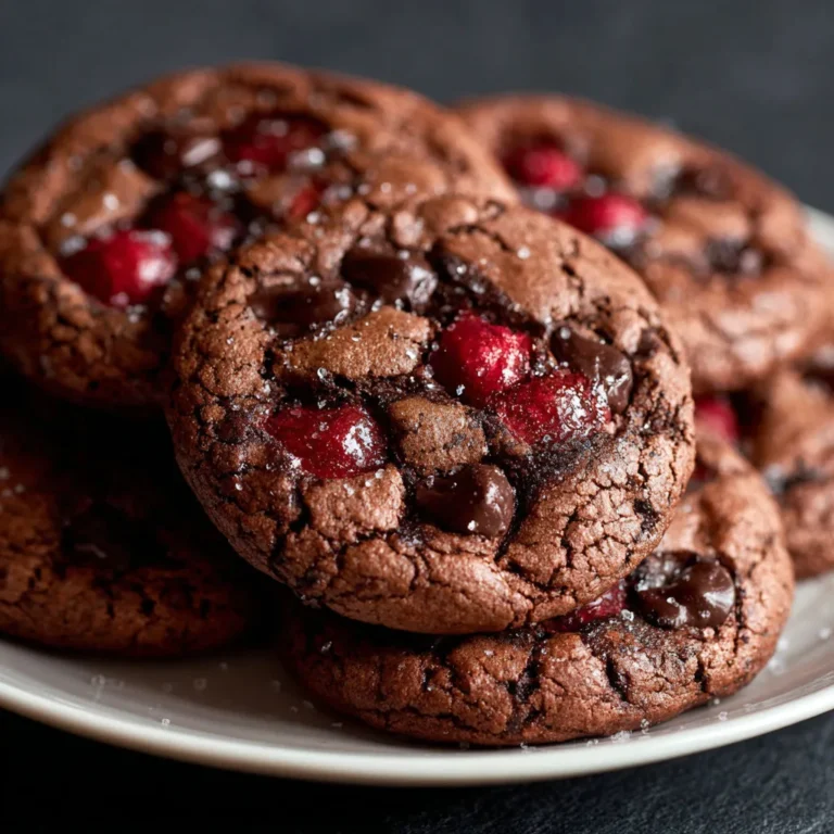 Delicious Cherry Chocolate Cookies Recipe