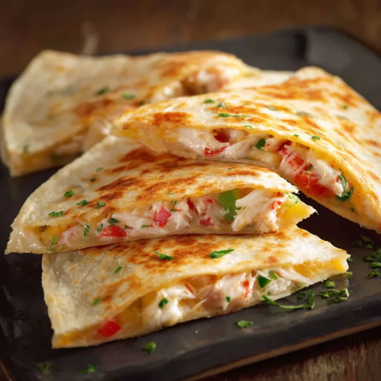 Delicious Crab Quesadillas Recipe: Easy & Flavorful