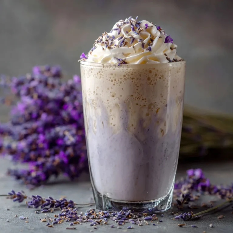 Delicious Earl Grey Lavender Milkshake Recipe