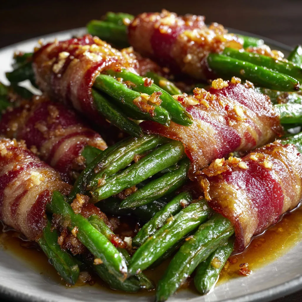 Delicious Green Bean Bacon Bundles Recipe