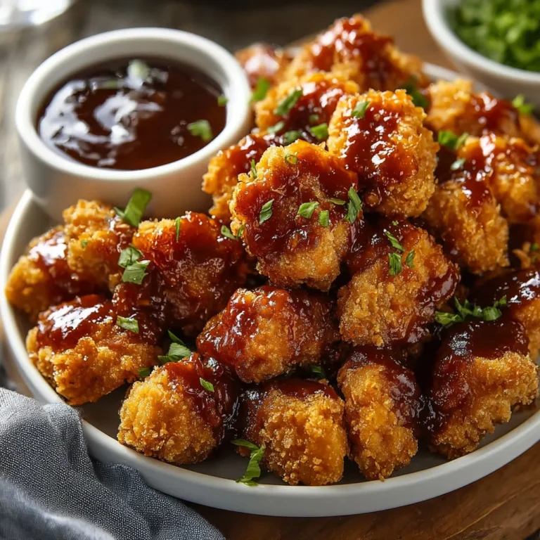 Delicious Honey BBQ Chicken Bites Recipe