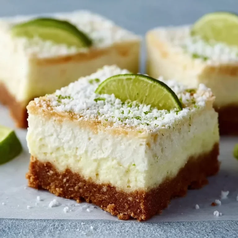 Delicious Key Lime Pie Bars Recipe