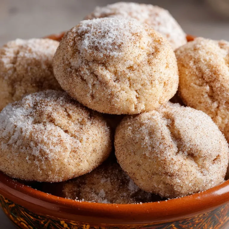 Delicious Mexican Cinnamon Cookies Recipe