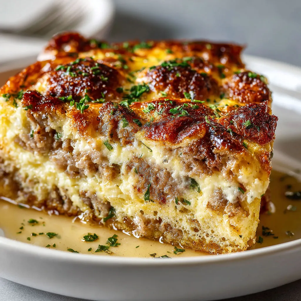 Delicious Pancake Sausage Bake Recipe