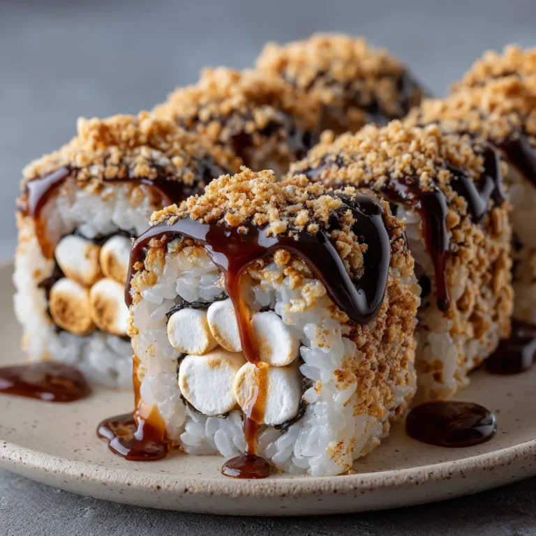 Delicious S’mores Sushi Roll Recipe