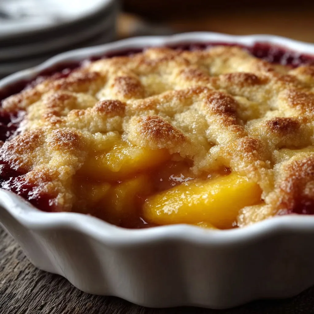 Easy Peach Cobbler Recipe: Perfect for Lazy Days