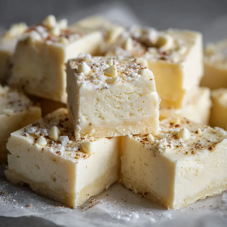 Festive Eggnog Fudge for Christmas
