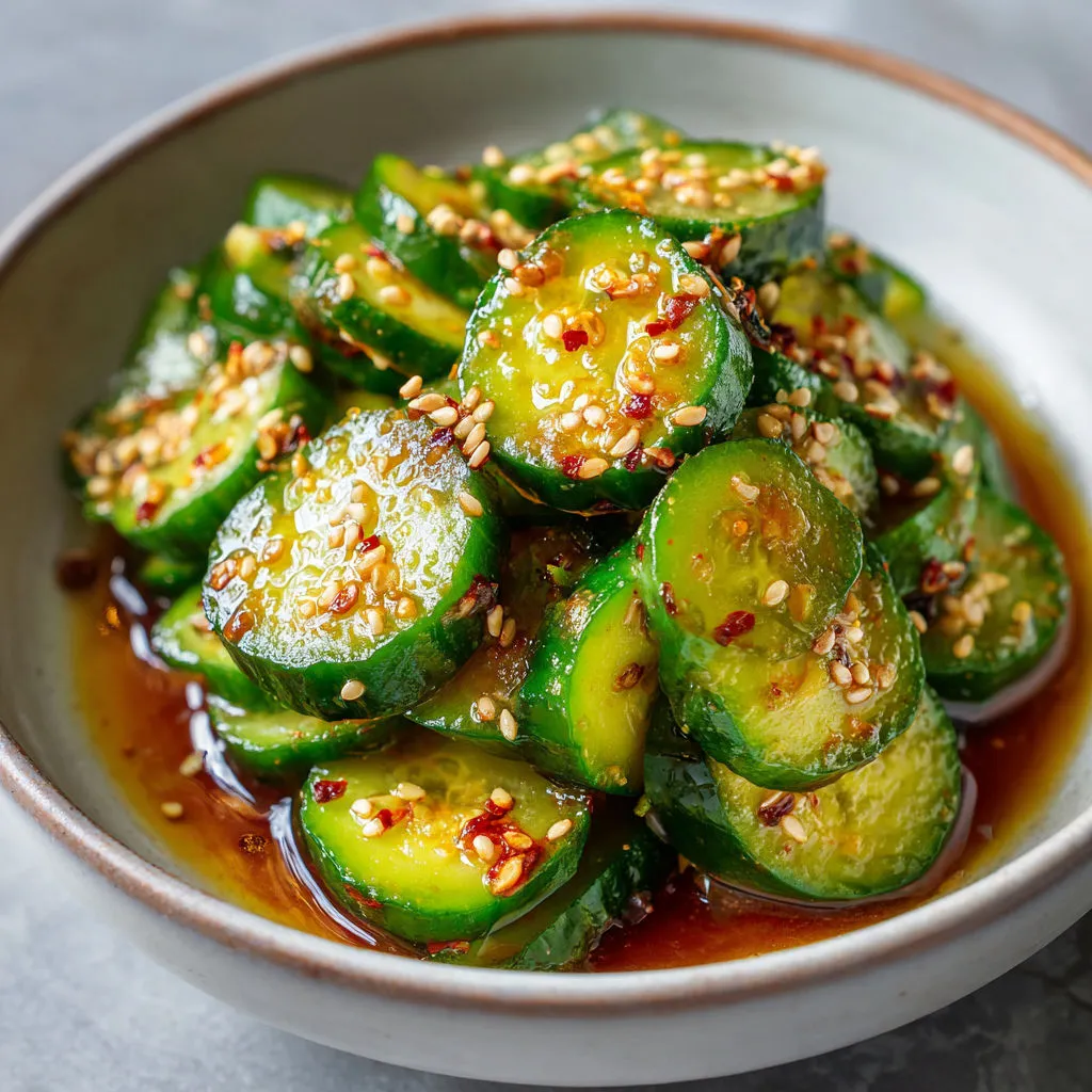 Flavorful Asian Cucumber Salad: Simple Recipe