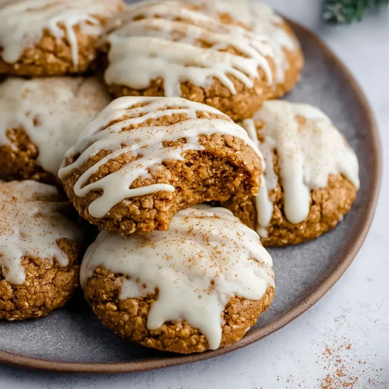 Gingerbread Latte Oat Cookies: Delicious Recipe for Holiday Treats