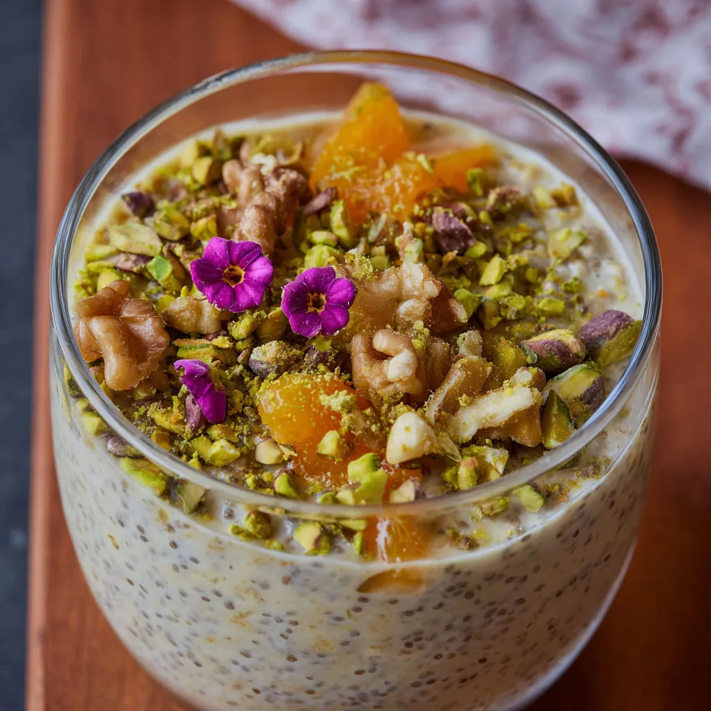 Honey Walnut Baklava Overnight Oats