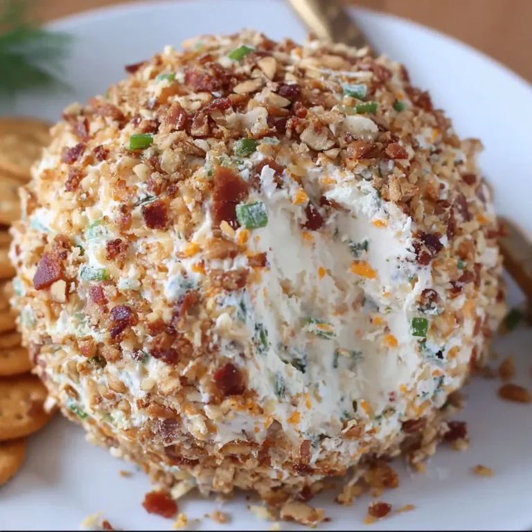 Irresistible Bacon Ranch Cheese Ball Recipe