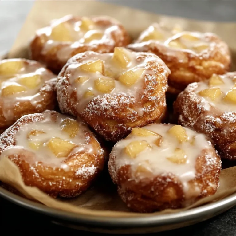 Irresistible Baked Apple Fritters Recipe