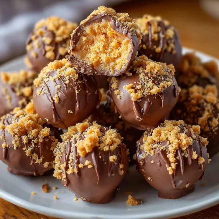 Irresistible Butterfinger Peanut Chocolate Truffles