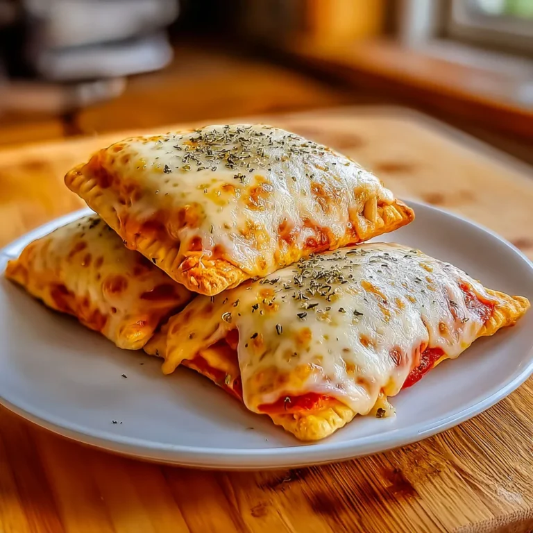 Irresistible Cheesy Pizza Pocket Recipe