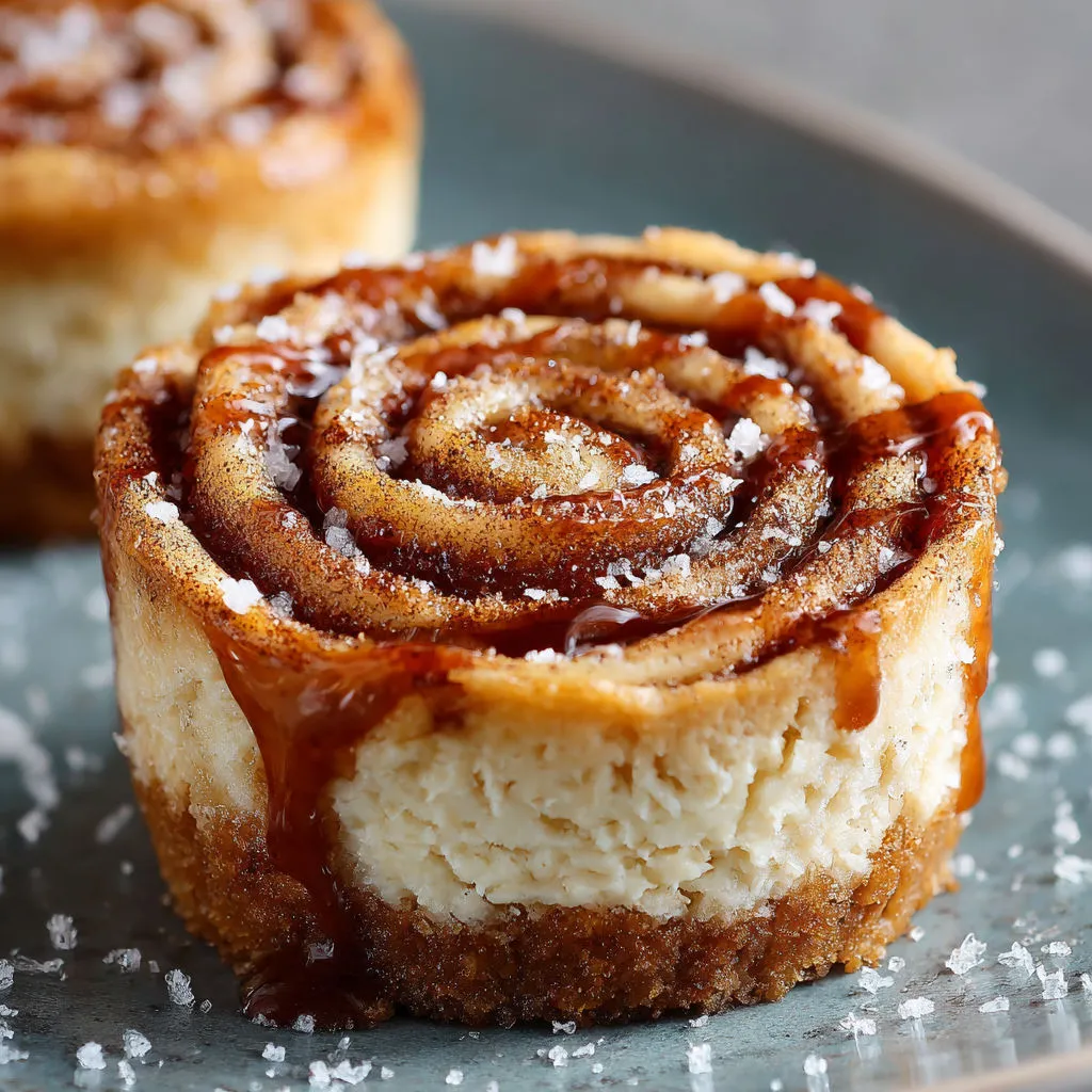 Irresistible Cinnamon Roll Cheesecake Bites