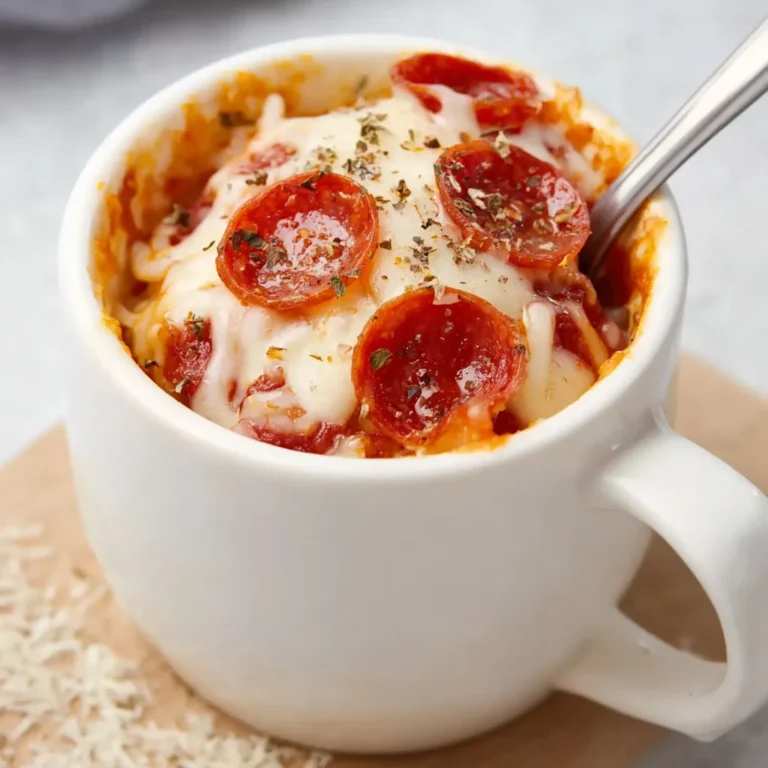 Mug Pizza Recipe: Quick & Delicious Single-Serve Meal
