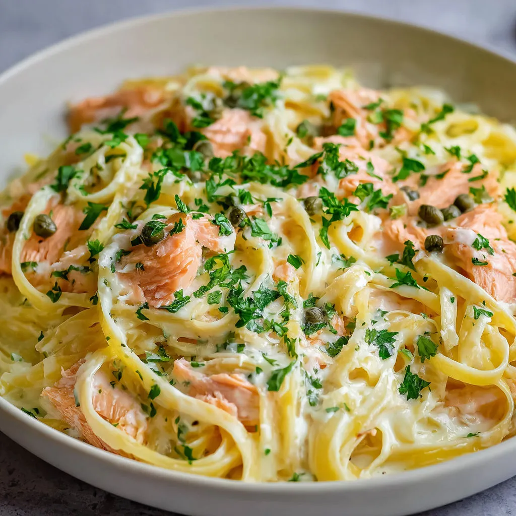 Nutritious Smoked Salmon Linguine Recipe