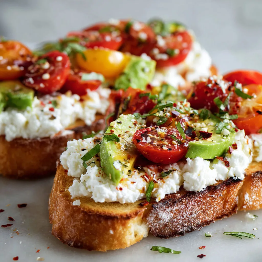 Protein-Packed Cottage Cheese Toast with Avocado