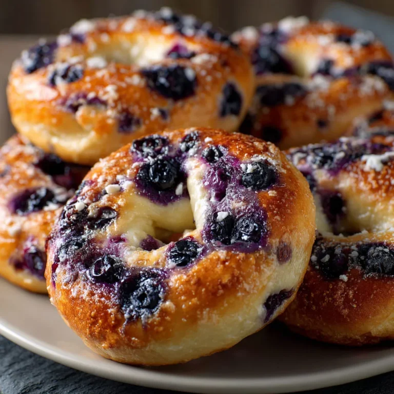 Quick Blueberry Bagel Recipe
