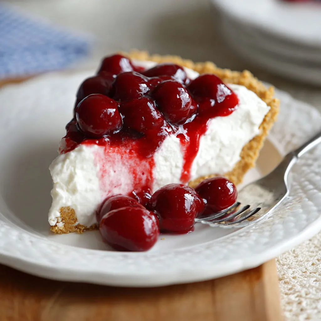 Quick Cherry Cheesecake: No-Bake Recipe