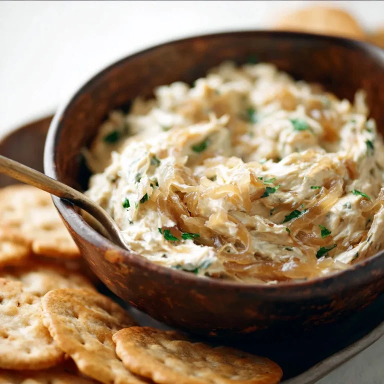 Savory Caramelized Onion Dip Recipe