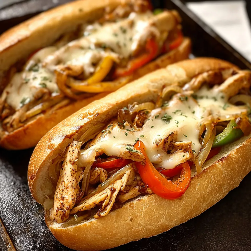 Savory Chicken Philly Cheese Steak Recipe