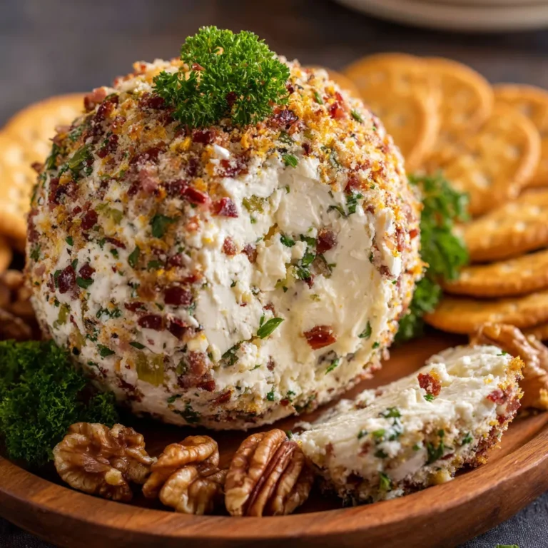 Savory Dirty Martini Cheese Ball Recipe