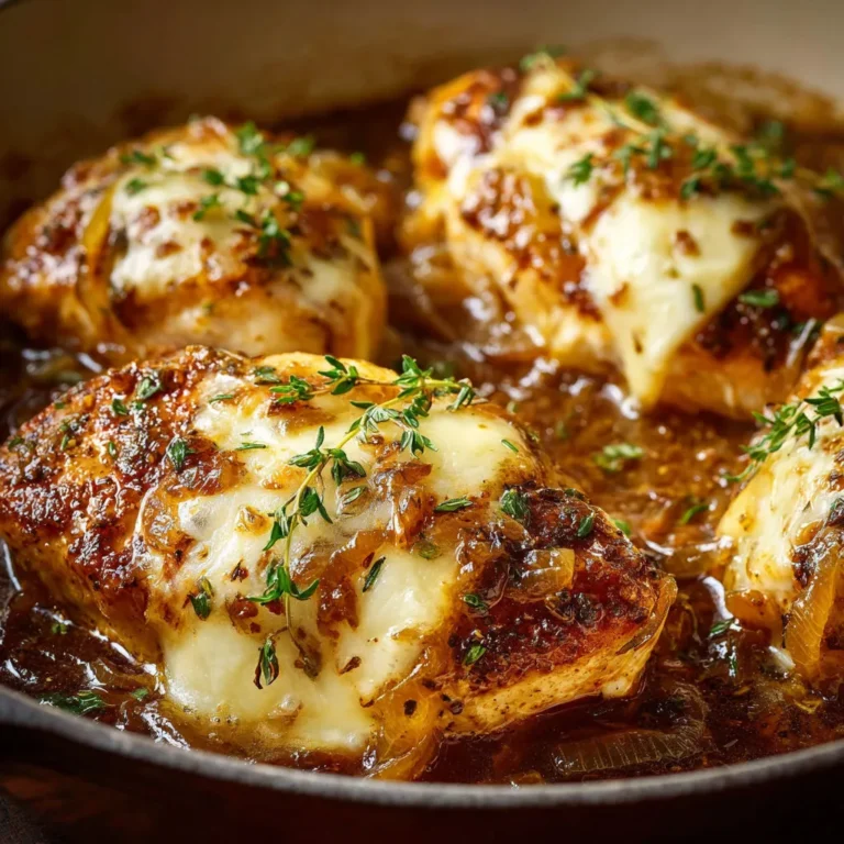Savory French Onion Chicken Breast Recipe