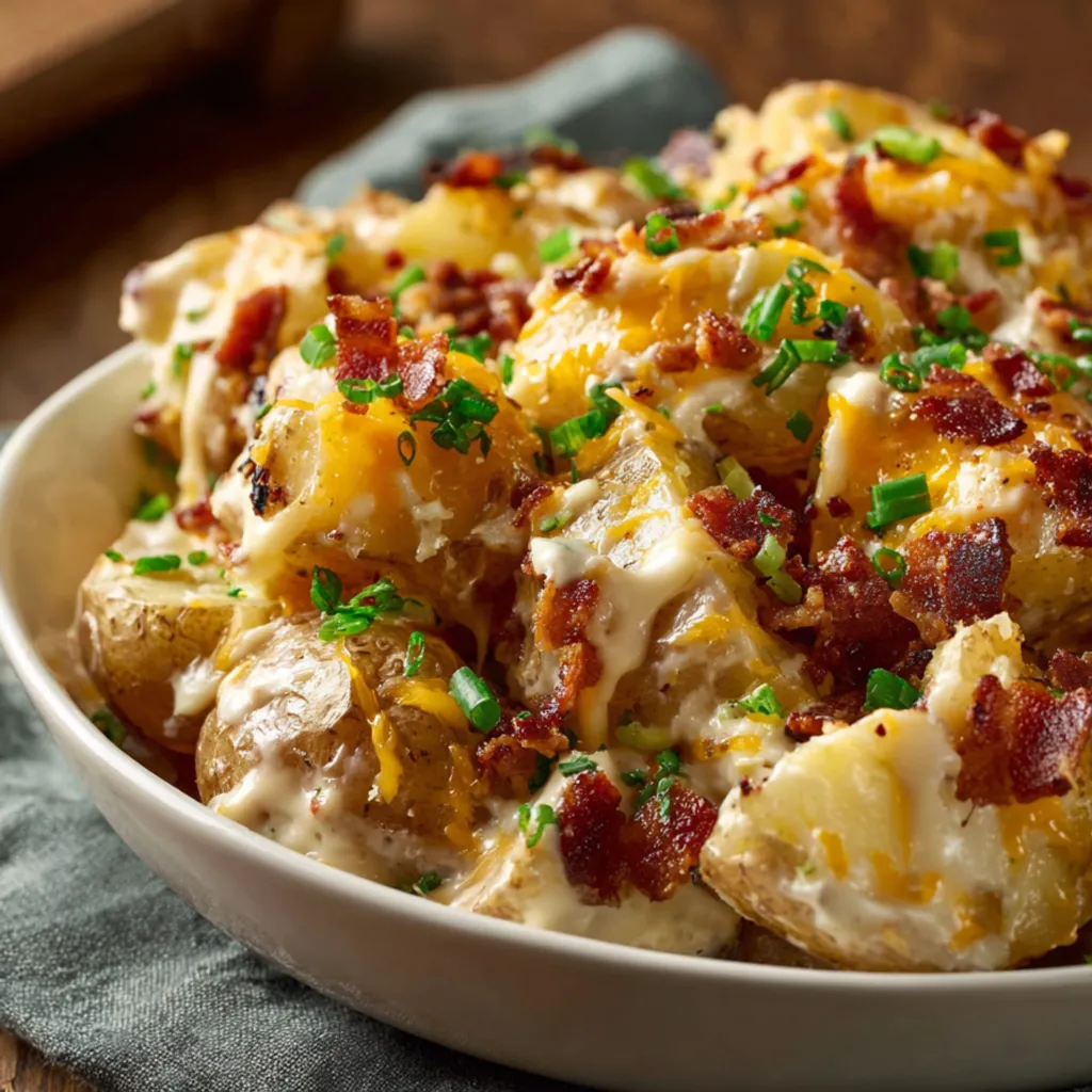 Savory Mississippi Mud Potatoes Casserole