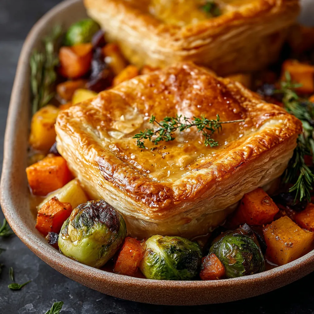 Savory Roasted Vegetable Pot Pies for Autumn
