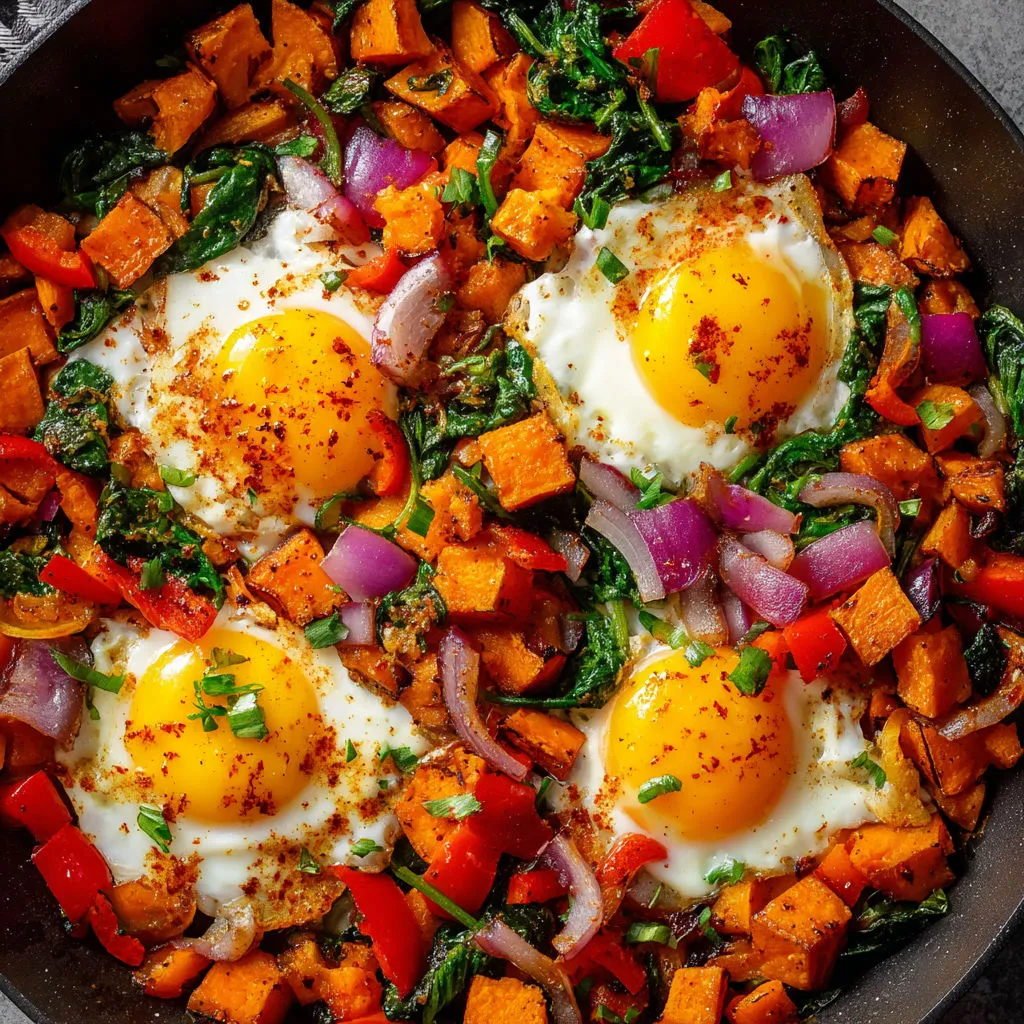 Savory Sweet Potato Breakfast Hash Recipe