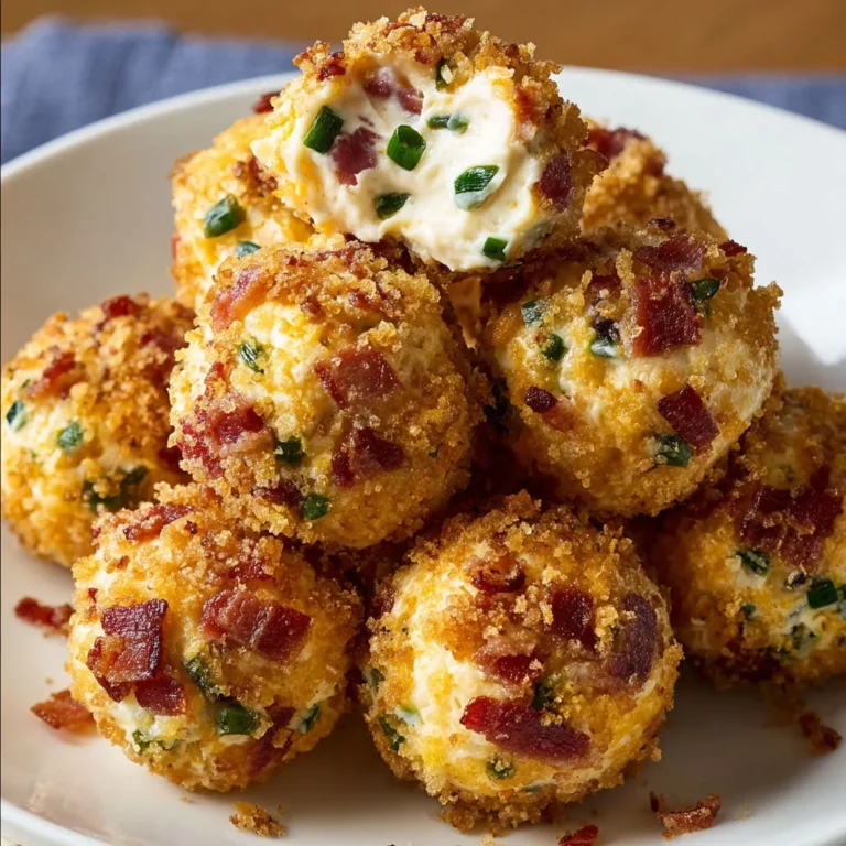 Spicy Bacon Jalapeño Cheese Balls Recipe