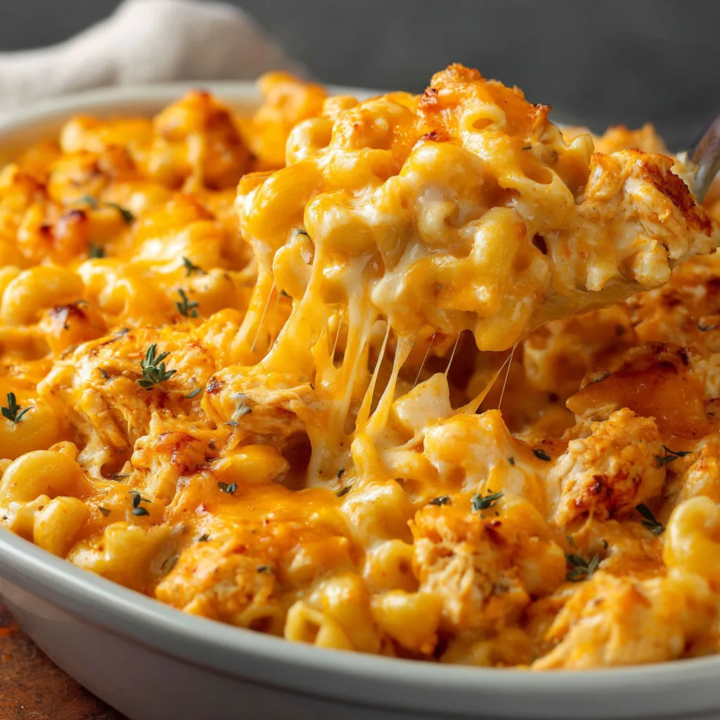Spicy Buffalo Chicken Mac and Cheese Recipe