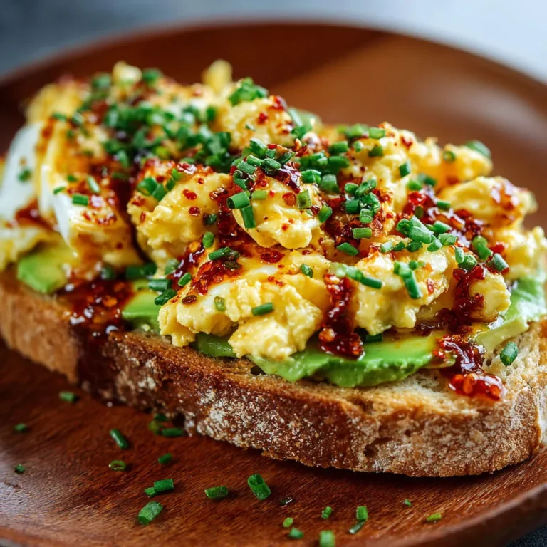 Spicy Chili Crisp Egg Toast Recipe