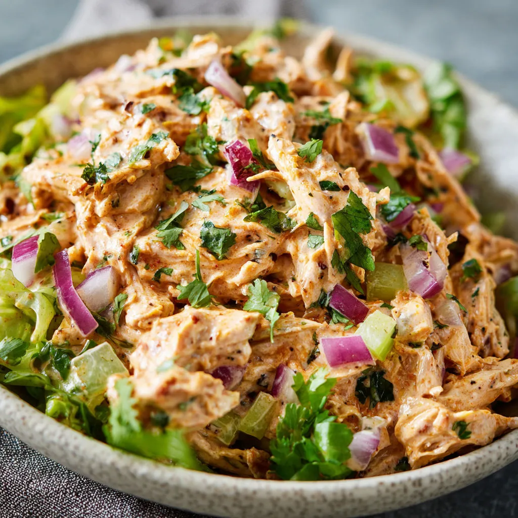 Spicy Chipotle Chicken Salad Bowl for a Flavorful Meal