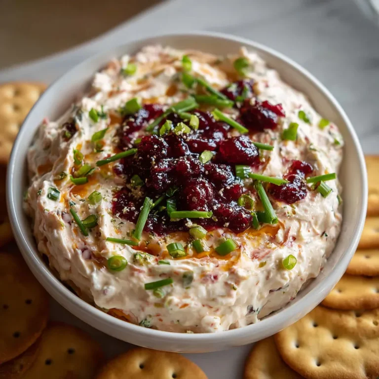 Spicy Cranberry Cream Cheese: Easy Holiday Dip Recipe
